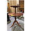 Image 2 : 2-TIER CLAW FOOT TABLE 23.5" X 33"