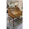 Image 2 : VINTAGE ROLL-TOP SECRETAIRE 32" X 24" X 45"