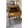 Image 3 : VINTAGE ROLL-TOP SECRETAIRE 32" X 24" X 45"