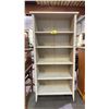 Image 1 : WOOD BOOKSHELF 33" X 15" X 72"