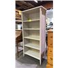 Image 2 : WOOD BOOKSHELF 33" X 15" X 72"