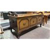 Image 3 : VINTAGE LOCKING STORAGE CHEST 42" X 20" X 20" (NO KEY)
