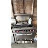 Image 3 : THERMATEK STAINLESS STEEL 6 BURNER COMMERCIAL GAS RANGE & (2) STAINLESS STEEL COMMERCIAL DEEP FRYERS