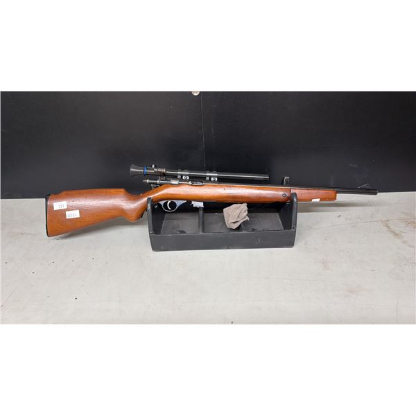 MOSSBERG & SONS M142-A 22 CAL. BOLT ACTION RIFLE WITH MOSSBERG #M4D 4-POWER SCOPE