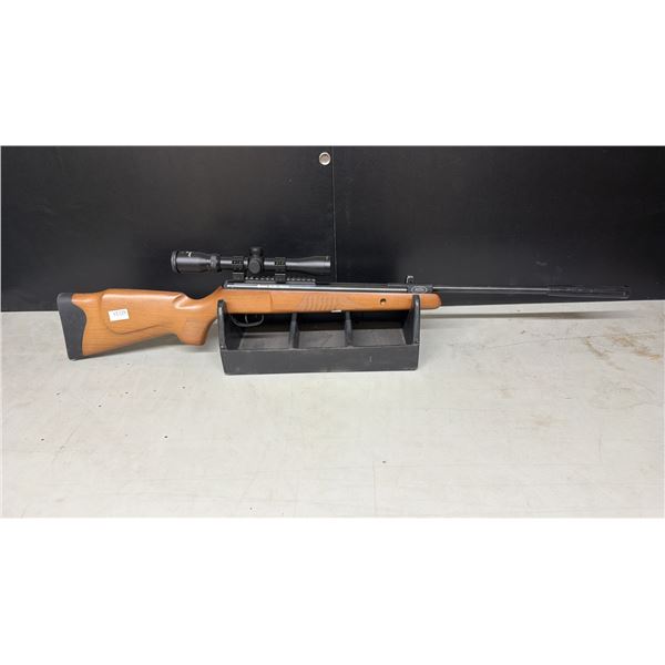 CROSMAN NITRO VENOM .22 CAL. BREAK ACTION PELLET RIFLE WITH CENTERPOINT SCOPE