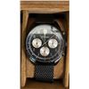 Image 4 : WATCH DISPLAY BOX WITH (3) ASSORTED WATCHES