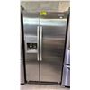 Image 1 : KITCHENAID STAINLESS STEEL SIDE-BY-SIDE FRIDGE WITH WATER/ICE DISPENSER 33"W