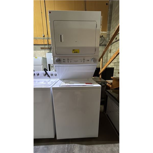 FRIGIDAIRE QUIET PACK STACKING WASHER & DRYER SET