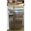 Image 1 : WHIRLPOOL STAINLESS STEEL SIDE-BY-SIDE FRIDGE WITH WATER/ICE DISPENSER 32.5"W