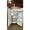 Image 2 : WHIRLPOOL STAINLESS STEEL SIDE-BY-SIDE FRIDGE WITH WATER/ICE DISPENSER 32.5"W