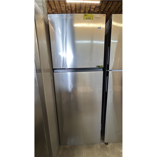 HISENSE STAINLESS STEEL SWING OUT FRIDGE 23.5"W