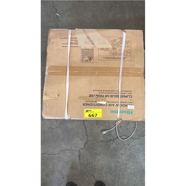 HISENSE WINDOW AIR CONDITIONER