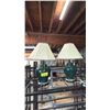 Image 1 : PAIR OF TABLE LAMPS WITH SHADES