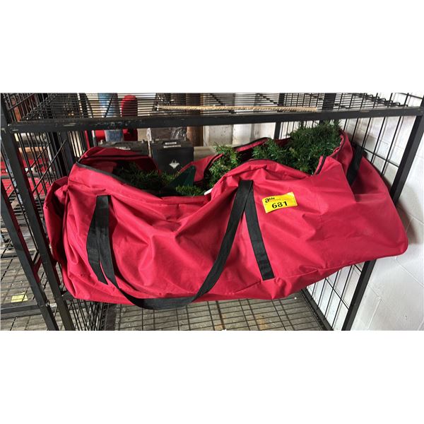 CHRISTMAS TREE IN STORAGE BAG