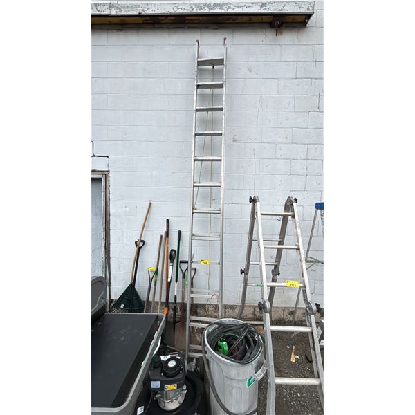 12' ALUMINUM EXTENSION LADDER