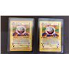 Image 1 : (2) 1999 ELECTRODE 21/102 POKEMON CARDS: (1) 1ST EDITION & (1) SHADOWLESS