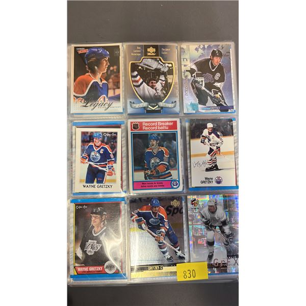 150+ WAYNE GRETZKY HOCKEY CARDS WITH INSERTS