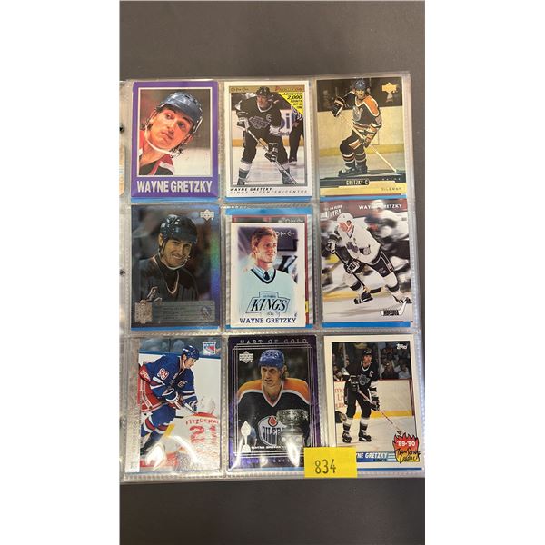 150+ WAYNE GRETZKY HOCKEY CARDS WITH INSERTS