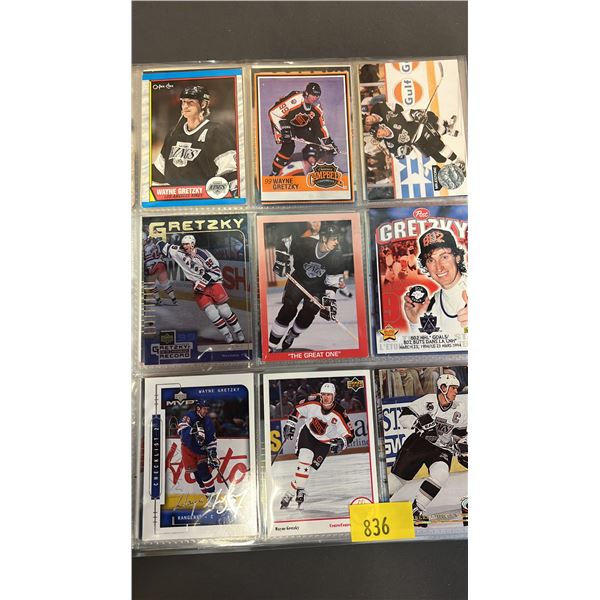 150+ WAYNE GRETZKY HOCKEY CARDS WITH INSERTS