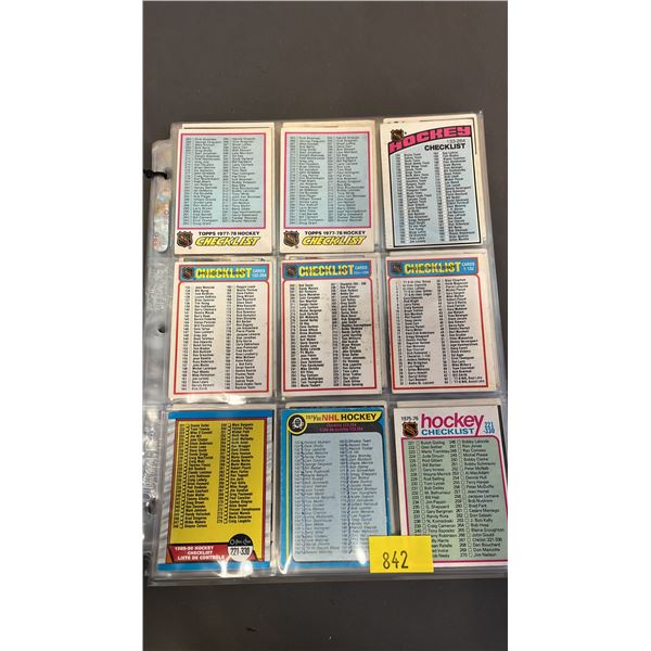150+ ASSORTED VINTAGE HOCKEY CARDS WITH INSERTS