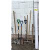 Image 2 : ASSORTED ITEMS INCLUDING; ELECTRIC WEED WHACKER, BRANCH CUTTER, CANVAS UMBRELLA & MORE