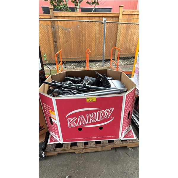 PALLET OF ASSORTED VACUUMS