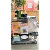 Image 1 : PALLET OF ASSORTED ITEMS INCLUDING; LIGHTING, DREAME E30 ULTRA ROBOT VACUUM & MOP, GOURMIA SOFT