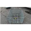 Image 2 : ULINE WIRE CONTAINER WITH CASTERS 48" X 40" X 31.5"