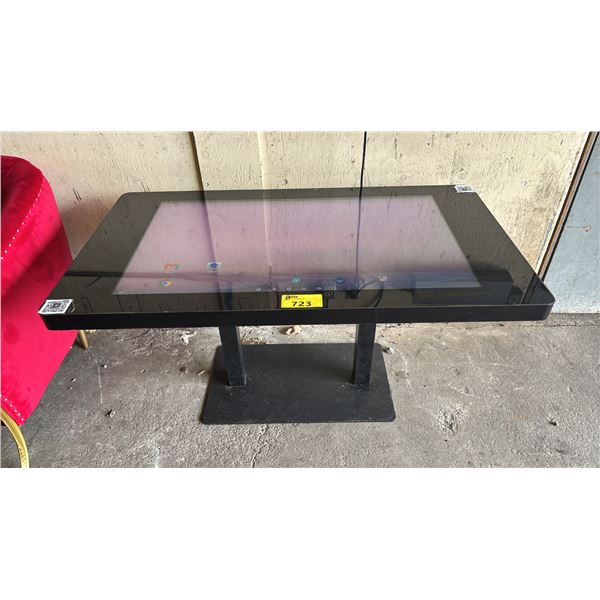 *TESTED WORKING* GENEVISION 42" TOUCH SCREEN TV TABLE 49.5" X 27" X 26"