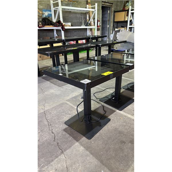 *TESTED WORKING* GENEVISION 21.5" TOUCH SCREEN TV TABLE 23.5" X 23.5" X 25.5"