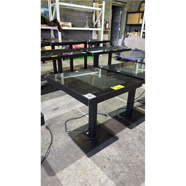 *TESTED WORKING* GENEVISION 21.5" TOUCH SCREEN TV TABLE 23.5" X 23.5" X 25.5"