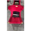 Image 3 : GOLD RAM MOTIF VELVET LOUNGE CHAIR