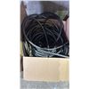 Image 2 : (3) BOXES OF OF BLACK & GOLD THROW CUSHIONS, HOOKAH HOSES, WOOD TRAYS, SMALL CERAMIC BOWLS & MORE