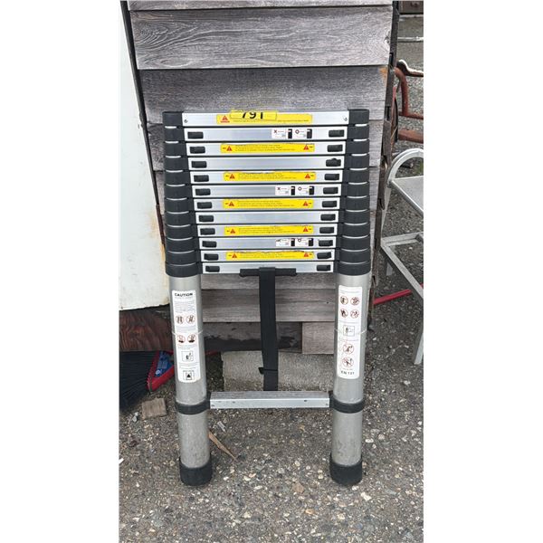 ALUMINUM 14' TELESCOPIC LADDER