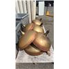 Image 2 : PALLET OF LARGE BRASS FIREPITS *MUST TAKE ALL ON PALLET*