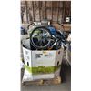 Image 1 : PALLET OF BIKES, LAWN MOWERS, HENCKELS COOKWARE & MORE *WORKING CONDITION UNKNOWN/MAY BE MISSING