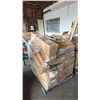 Image 1 : PALLET OF ASSTD. ITEMS: FLAT PACK CHRISTMAS TREE STORAGE, EASY ON GUTTER PROTECTION, LIGHTING &