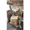Image 2 : PALLET OF ASSORTED ITEMS: VINTAGE STYLE TURNTABLE, READY-TO-ASSEMBLE FURNITURE, CLASSIC TURRET