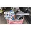 Image 2 : PALLET OF ASSTD. HOME ITEMS: COOKWARE, CHAIR MAT, LUGGAGE & MORE: *WORKING CONDITION UNKNOWN/MAY BE
