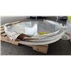 Image 2 : PALLET OF CLEAR ROUND 32" PLEXIGLASS TABLE TOPS *MUST TAKE ALL ON PALLET*