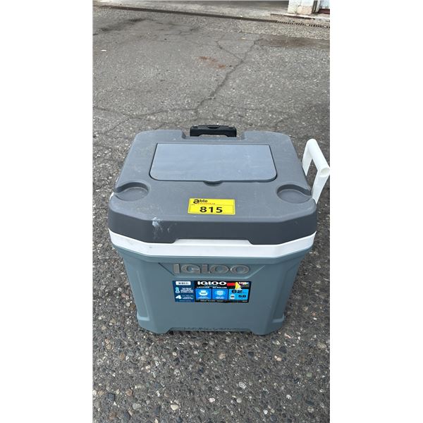 IGLOO MAXGOLD LATITUDE 58L ROLLING COOLER *WORKING CONDITION UNKNOWN/MAY BE MISSING PARTS & OR