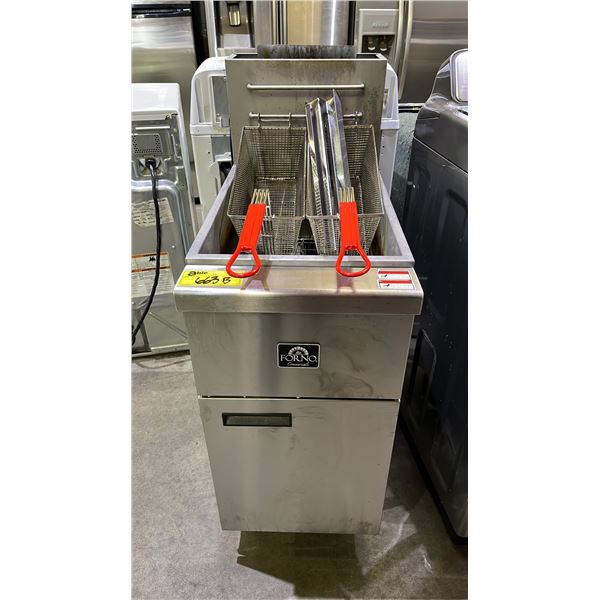 FORNO COMMERCIAL DEEP FRYER WITH 2 BASKETS