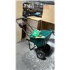 Image 1 : YARDWORKS BROADCAST SPREADER, HAND HELD SEED SPREADER & SOCCER BALL