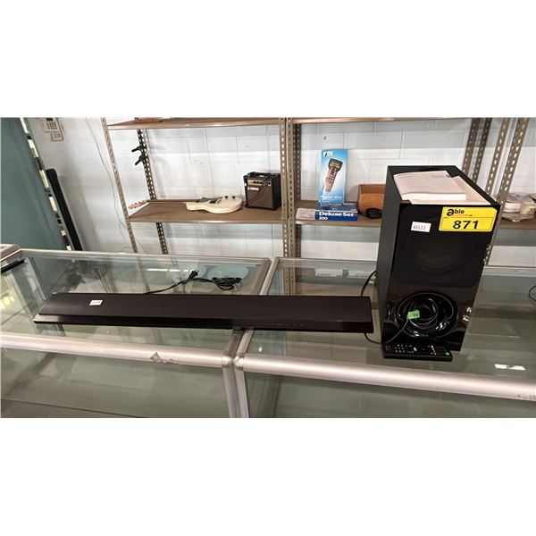 SONY HT-CT800 SOUND BAR SYSTEM WITH REMOTE