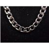 Image 2 : *NEW* PLATINUM PLATED 8MM CUBAN LINK NECKLACE: 22" LONG