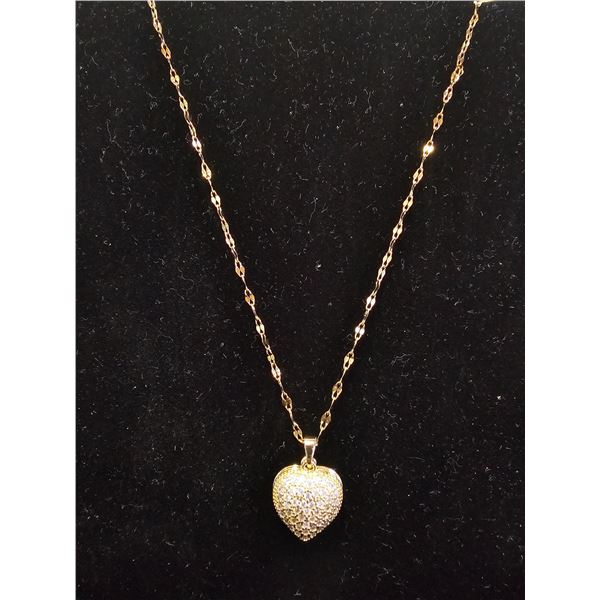 *NEW* 14KT GOLD  PLATED 6.5MM SYNTHETIC PEARL LOCKET NECKLACE: 16"-18" LONG