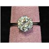 Image 1 : *NEW* .925 SILVER 2CT SIMULATED DIAMOND (CZ) SOLITAIRE RING SIZE 7