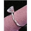 Image 2 : *NEW* .925 SILVER 2CT SIMULATED DIAMOND (CZ) SOLITAIRE RING SIZE 7