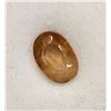 Image 2 : *NEW* 6.5CT OVAL CUT UNTREATED NATURAL IMPERIAL TOPAZ: 8.6MM X 12.4MM
