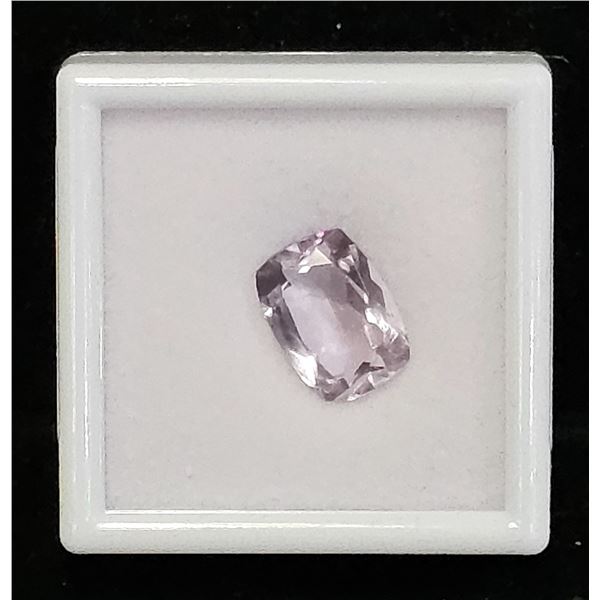 *NEW* 6.7CT EMERALD CUT UNTREATED NATURAL AMETHYST: 10.1MM X 13.9MM